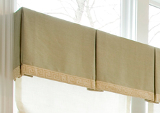 Box Pleat Valance Window Treatment Cleaning provided by CFS